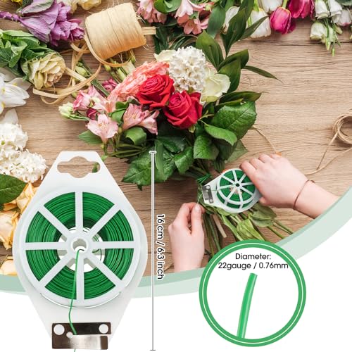WILLBOND 121 Pcs Floral Tool Kit