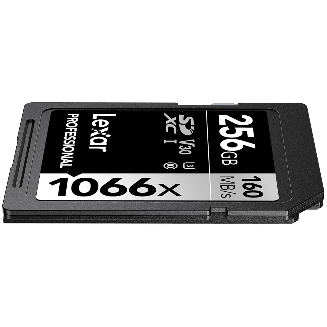 Scheda SD Lexar Professional 1066x Da 64GB - UHS-I, Classe 10, U3, V30, Per Foto/Video 4K, Lettura 160MB/s