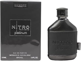 Nitro Platinum by Dumont for Men - 3.4 oz EDP Spray