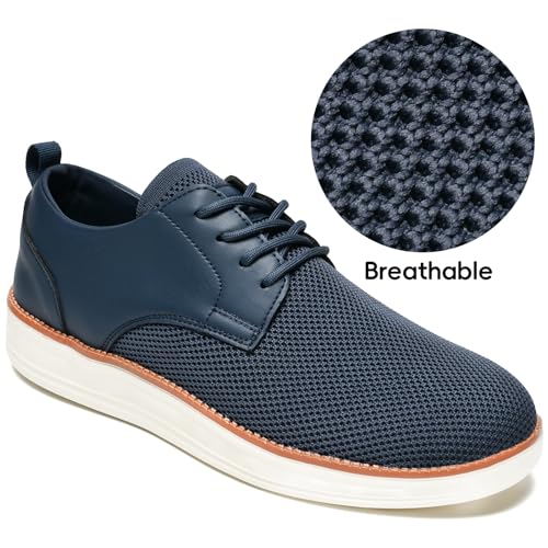 Image of Men's Casual Dress Shoes Business Walking Shoes Oxfords Comfortable Breathable Lightweight Non Slip