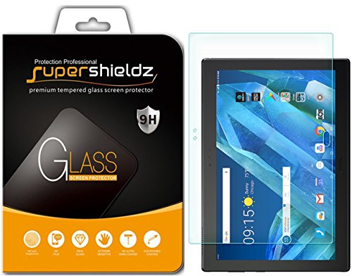 (2 Pack) Supershieldz for Lenovo Moto Tab Screen Protector, (Tempered Glass) Anti Scratch