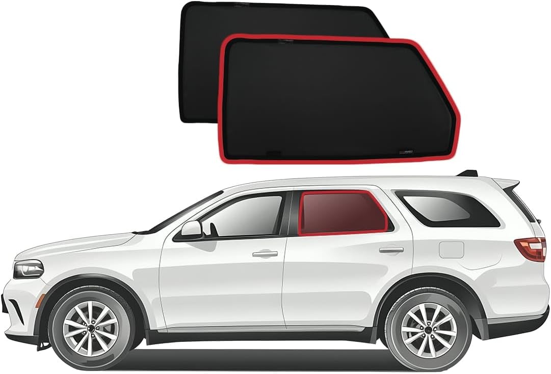 Snap Shades for Dodge Durango 3rd Generation Car Rear Window Shades (WD; 2011-Present)