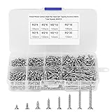 🔩Sie erhalten: 800 Schrauben unterschiedlicher Größe, M2 * 4 mm (100 Stk.), M2 * 5 mm (100 Stk.), M2 * 6 mm (100 Stk.), M2 * 8 mm (100 Stk.), M2 * 10 mm (100 Stk.) Stück), M2 * 12 mm (100 Stück), M2 * 16 mm (100 Stück), M2 * 20 mm (100 Stück).