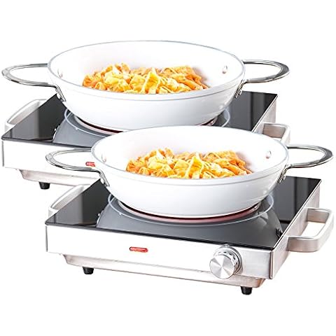 Rosenstein & Söhne Kochplatten: Mobiles Glaskeramik-Kochfeld Cover