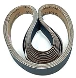 1x30 - 120 Grit 10 Pack - Premium Silicon Carbide Knife Sharpening Belts - Made in USA