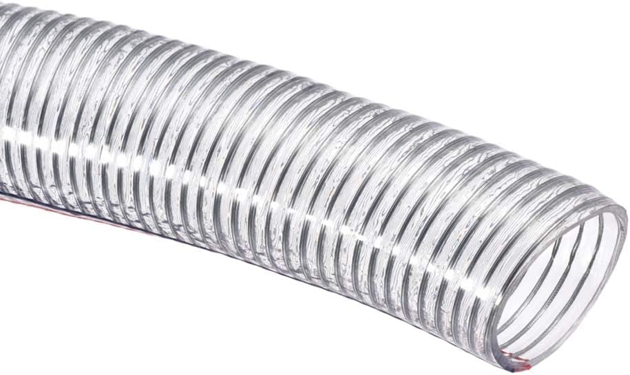 XYWHPGV PVC Flexible Tubing 2-3/8 Inch X 3.3 Feet Heavy-Duty Steel Wire Hose(c395d fe5af 826a2 e05fb c26b5 c9d66