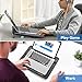 TECKNET Laptop Cooling Pad, Portable Slim Quiet USB Powered Laptop Notebook Cooler Cooling Pad Stand Chill Mat with 3 Blue LED Fans, Fits 12-17 Inches (Black)