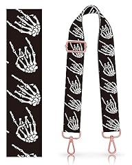 [Rose-golden Buckle]: Cool Skull Hands