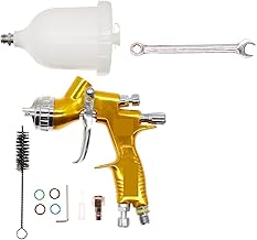 Kit de pistola de areia Roiiketu Pistola de pulverização GTI Pistola de pintura profissional TE20/T110 1.3/1. Airbrush de pistola de pistola à base de água à base de água de tinta de 8 mm para máquina