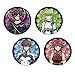 [Anime Characters] Code Geass: Lelouch of The Rebellion Metallic Can Badge, All 8 Types A Box *