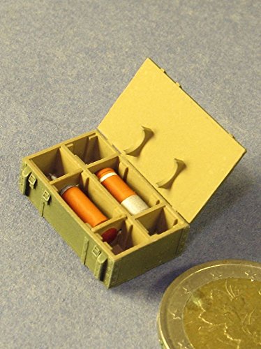 Tahk Tank 1:35 Shell Box for 125mm Tank Ammunition (APDS) - Resin Detail #A-349