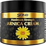 5kind Extra Strong Arnica Cream Massage Lotion 300ml - Fast Acting Arnica Cream for Bruising and Swelling - Intensive Arnica Montana Extract Bruise Cream - Natural Muscle Cream for Muscles & Joints