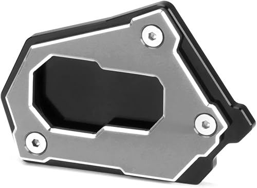 Miniatura 17 de Modeer Motocicleta CNC Kickstand lateral soporte ampliar almohadilla de extensión para R1200GS LC Adventure 2013-2024 R1250GS Adventure Rallye HP