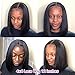 Beaushiny 4X4 Straight Short Bob Wig With Baby Hair Transparent Lace Front Wig Pre Plucked Hairline Natural Black Brazilian Virgin Human Hair Glueless 150 Density Closure Wigs For Black Women, 14 In