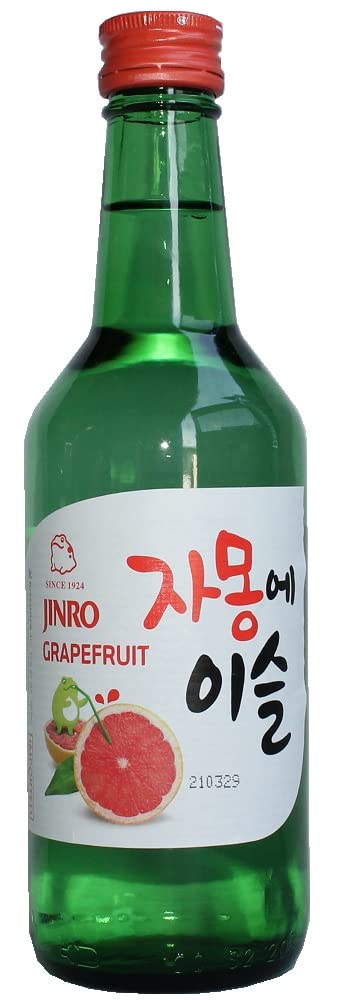 bick.shop® 6x Soju 360ml Korea original 12-13% Vol Alk. Branntwein Reiswein koreanischer Wodka Jinro (MIX)