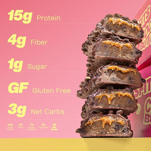 Misfits barras veganas cookie butter y caramel fudge 24 un miniatura 4