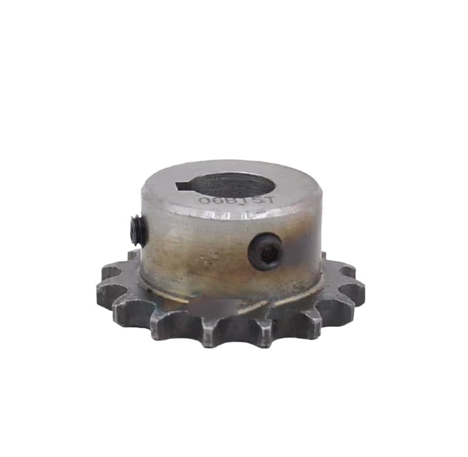 Bevel Gear Pinion Hardware Mechanical 1pc 15T 16T 06B Sprockets for Roller Chain 15 16 Tooth A3 Steel Gear Industrial Drive Sprocket Bore 12/14/15mm(12mm-15 Teeth)