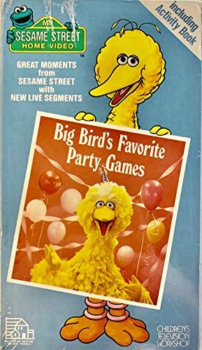 Sesame Street - Big Bird's Favorite Party Game VHS