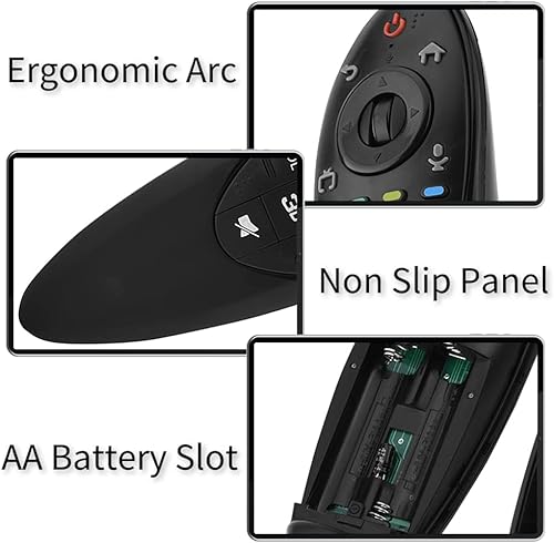 Miniatura 5 de Reemplazo de TV 3D Control remoto sin conflictos para LG TV 33 pies Control de distancia Durbale Televisión controlador para LG 3D TV AN-MR500G