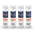 Aquaboon 4-Pack 5 Micron String Wound Water Filter Cartridge | Universal Whole House 10 x 2.5 inch Cartridges & Aquaboon 4-Pack 5 Micron Grooved Sediment Water Filter Cartridge