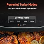 COSORI Air Fryer 9-in-1, Compact & Large 6-Qt, Fast Turbo Modes, 90–450°F Precise Heat for Even Results, Up to 95% Less Oil*, Roast, Bake, Dry, Reheat, Frozen, Broil, Proof, 120V, TurboBlaze, Grey - Image 2