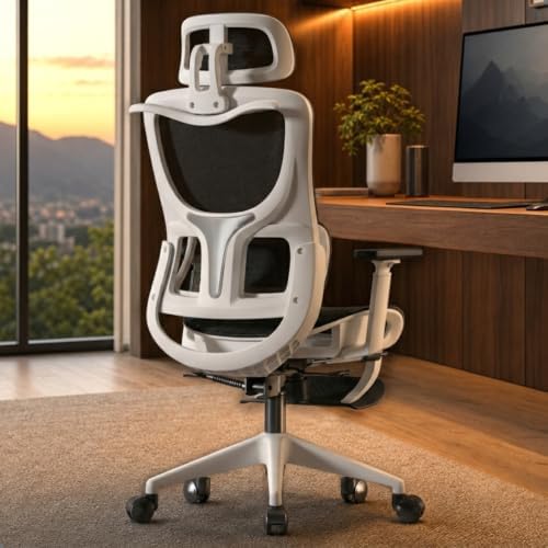 BlidShop Cadeira de Escritório Executiva Ergonômica, Giratória, T...