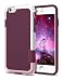 iPhone 6/6S Case, EXSEK 3 Color Case Hybrid Impact Ultra Slim Durable [Anti-Slip] Scratch Resistant Soft Gel Bumper Rugged Case for iPhone 6/6S 4.7 Inch (Wine Red)
