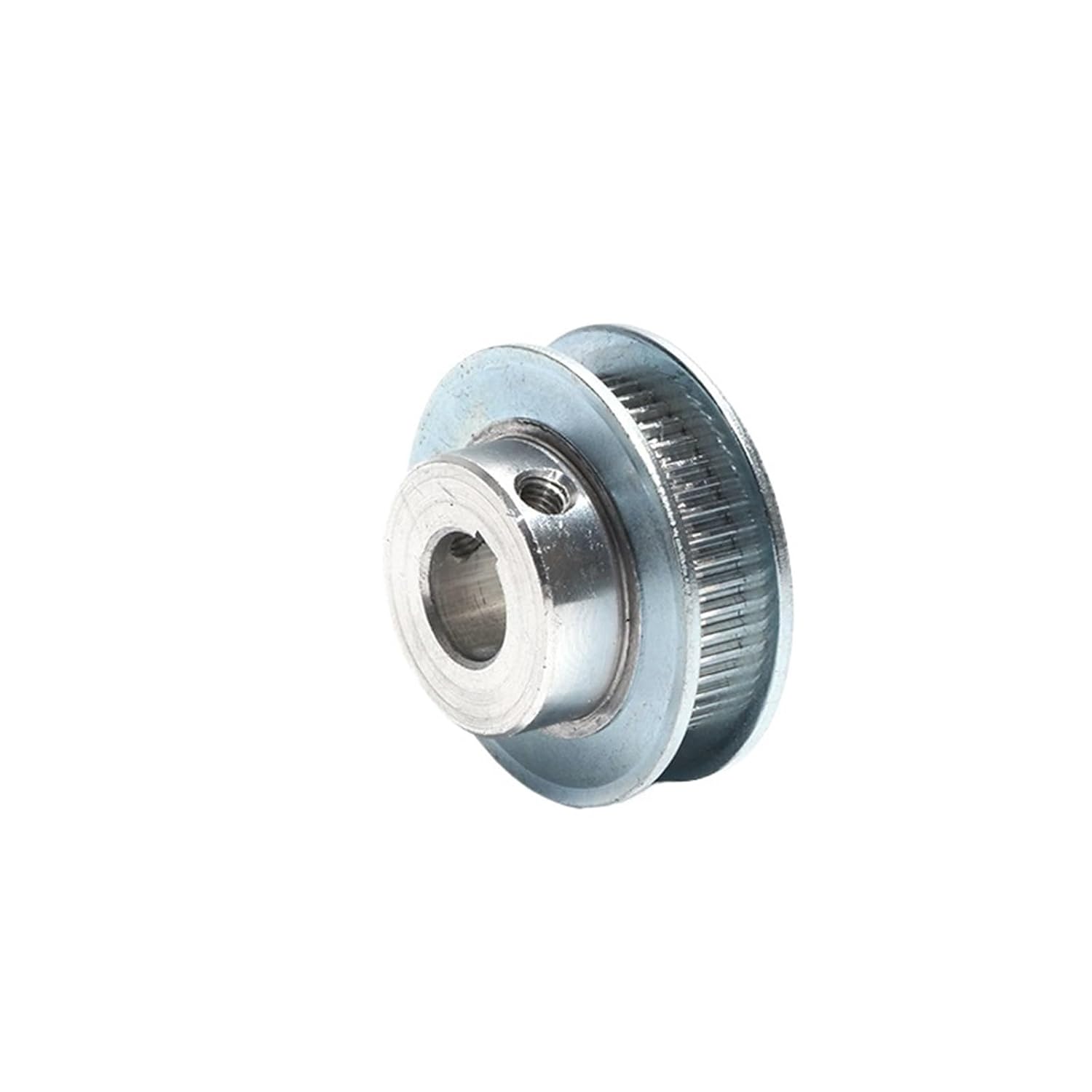Aluminum Alloy Belt Pulley S2M-45T 8/10/12/14/15mm Bore Transmission Pulley with Keyway S2M 45Teeth Pulley(Bore 12mm Key 4x1.8,11mm)