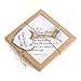 Ling's moment Handkerchief, Hankie for New Dad Father's Day Gift, Wedding, Birthday, 100% Cotton