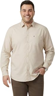 Thomas Scott Men's | Solid | Full Sleeve | Regular Fit | 100% Cotton | Spread Collar | Casual Shirt (Plus Size) Price In India