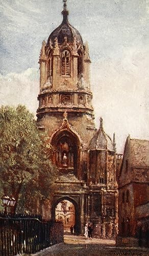 Image Sur Toile Tom Tower Christ Church College pour raviver un mur vide avec art Fulleylove 60x90