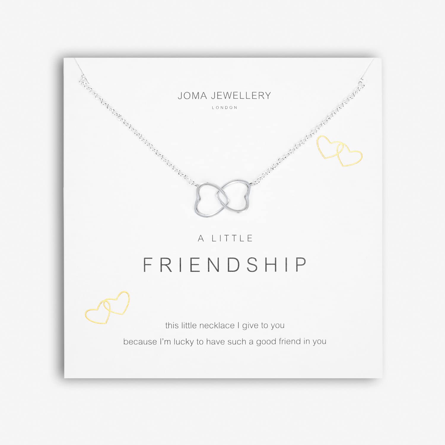 Joma JewelleryA Little Necklace For Friends And Family Love And Luck To The Moon And Back…