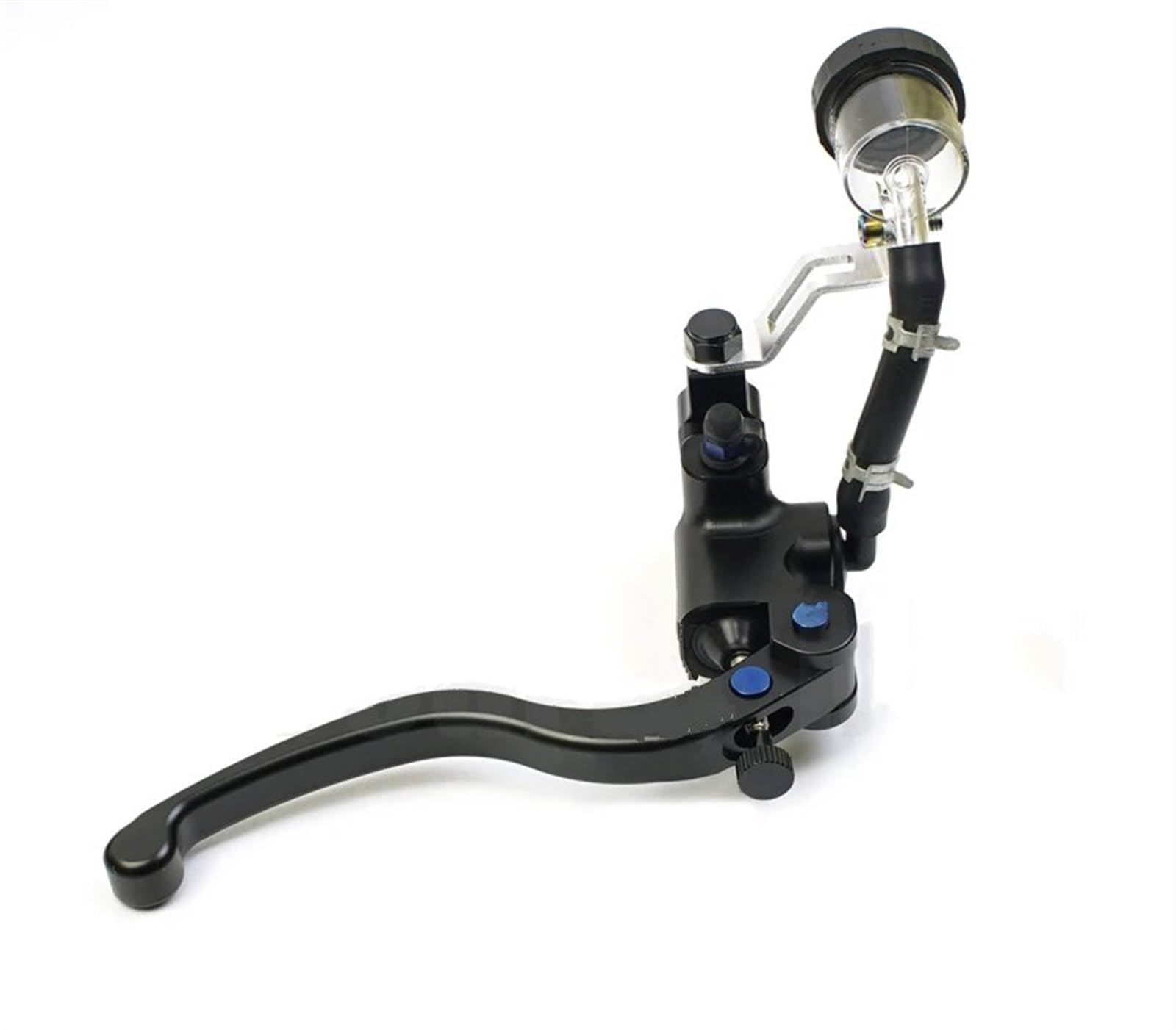 Frizione idraulica universale della pompa freno a leva 22mm con montaggio radiale 17.5RCS Moto Leve Freno(Black Right Brake)