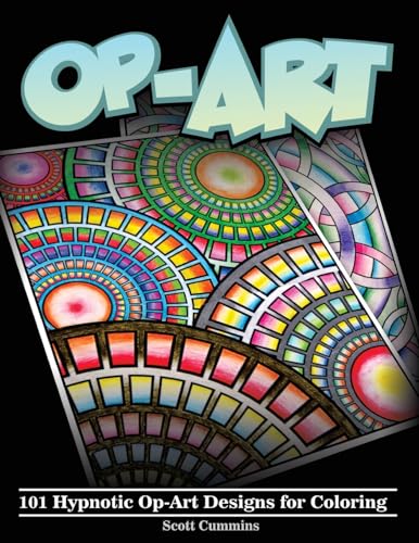 Op-Art: 101 Hypnotic Op-Art Designs for Coloring