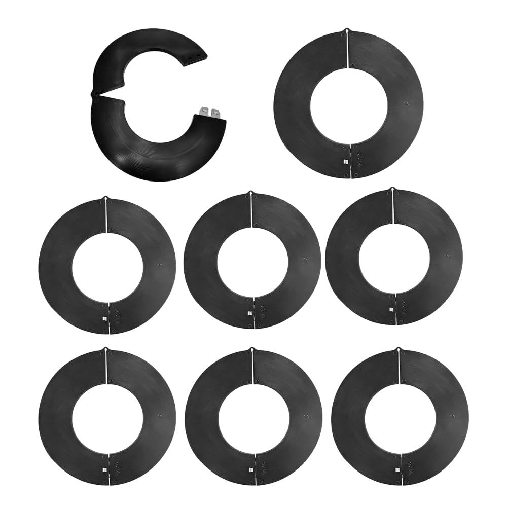 Dongker Bucket Pin Shim, 8Pcs Stable Bucket Pin Gaskets With Thickened Joint Design For Excavators And Skid Steer Loaders