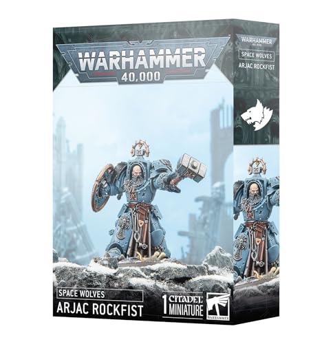 Games Workshop - Warhammer 40,000 - Space Wolves: Arjac Rockfist miniatura 2