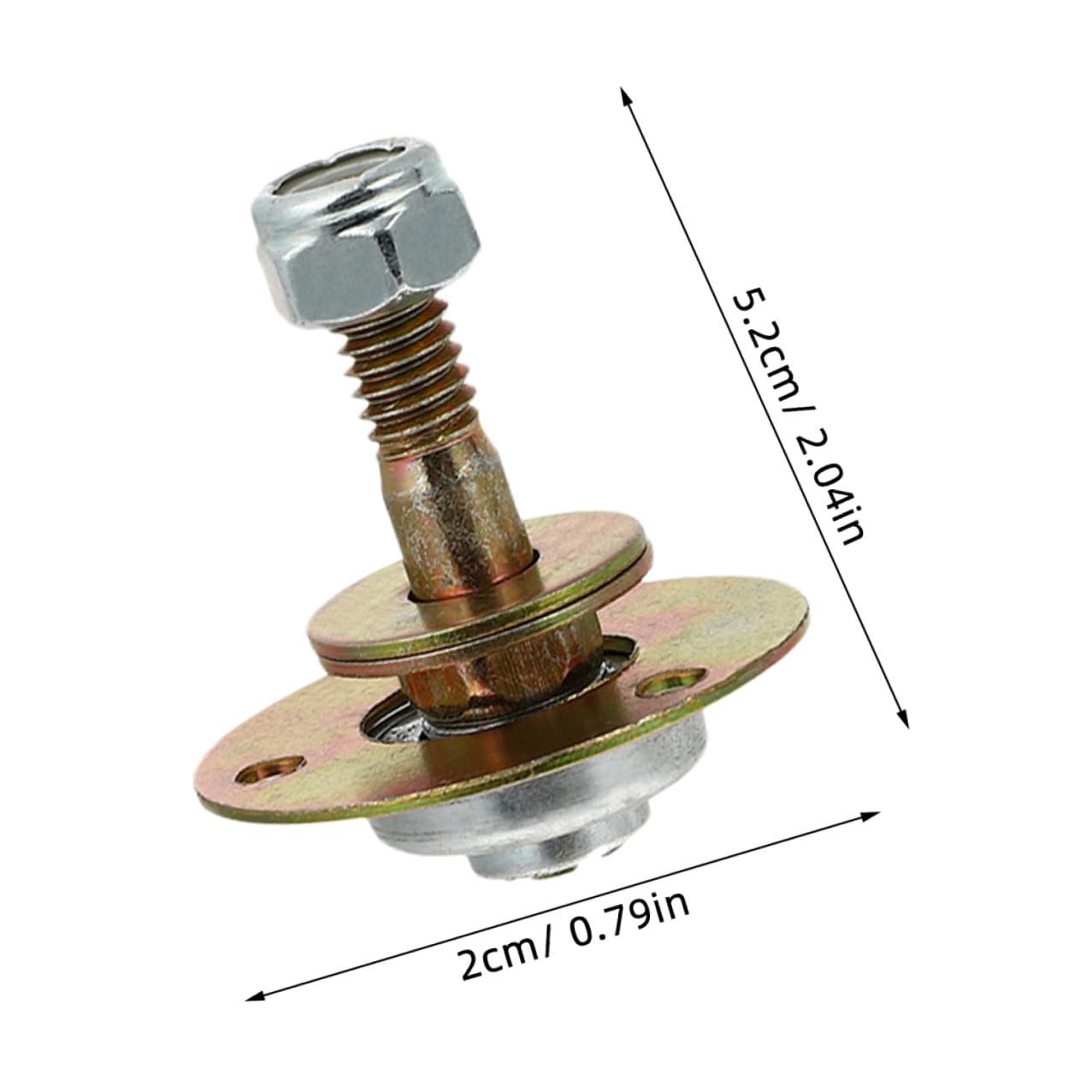 Cuscinetti per Sedia a M8x55mm in Ferro Pezzi Semplici da Raccordi per per Prolungare la Vita del Mobile