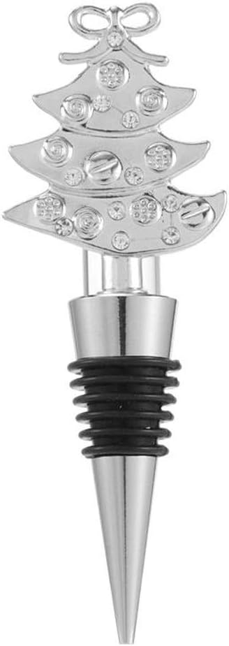 1pc Christmas Tree Shape Bottle Plug Sealing Wine Stopper