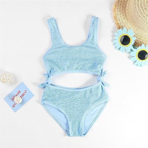 Two Piece Swimsuit for Girls Baby Girls' Two-Piece Sport Bikini Set Bathing Suit for Beach Sport Athletic Swimsuit3