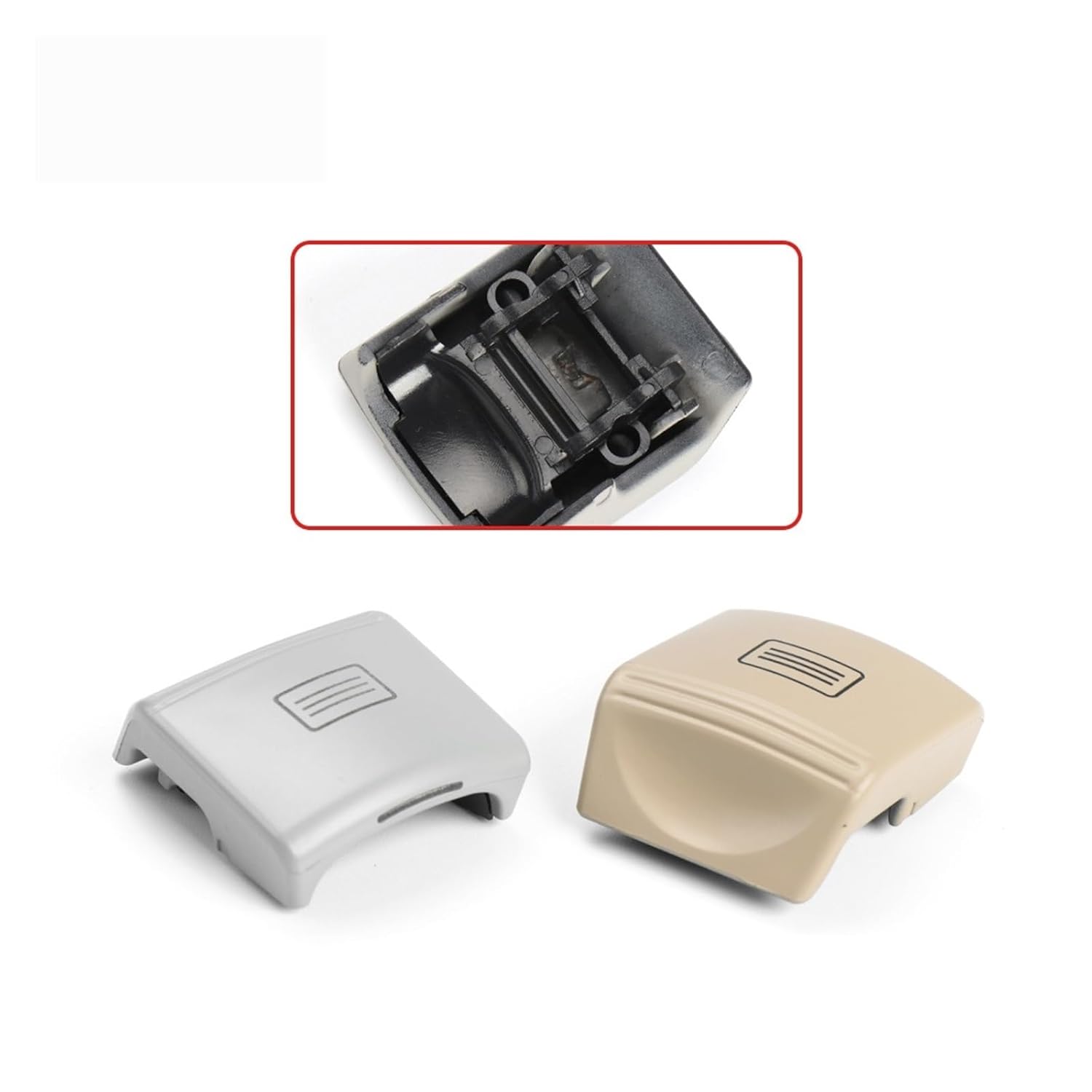 Car Sunroof Window Switch Button Cover for Mercedes W204 X204 for Benz Glk for Class Plastic