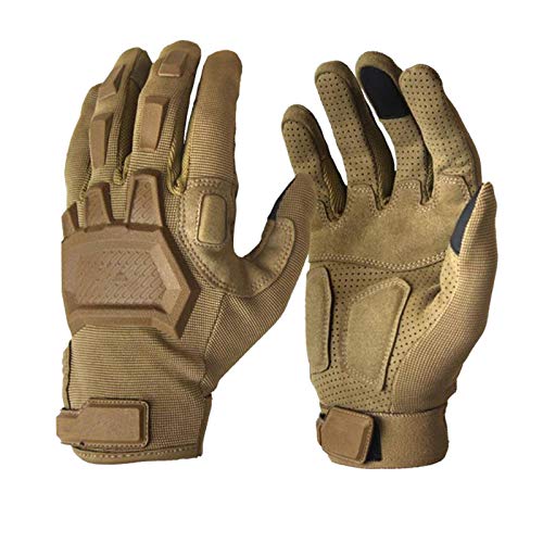 None/Brand Antiskid Bicycle Full Finger Gym Gloves Tactical Touch Screengloves