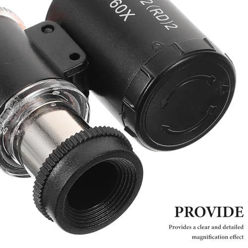 Image of iplusmile Handheld 60X Digital Microscope with Led Light Mini Magnifier for Coin Collecting Jewelry Inspection and Bug Identification
