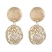 Produktbild YOUNICER Frauen Geometrische Ohrringe Einfache Hohl Woven Ball Perle Ohrstecker Metall Persönlichkeit Zeichnung Zubehör