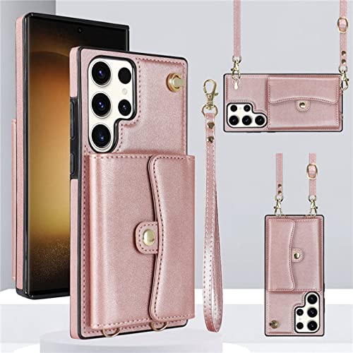 Coque portefeuille Samsung Note 9 cuir rose pour ne plus perdre vos cartes
