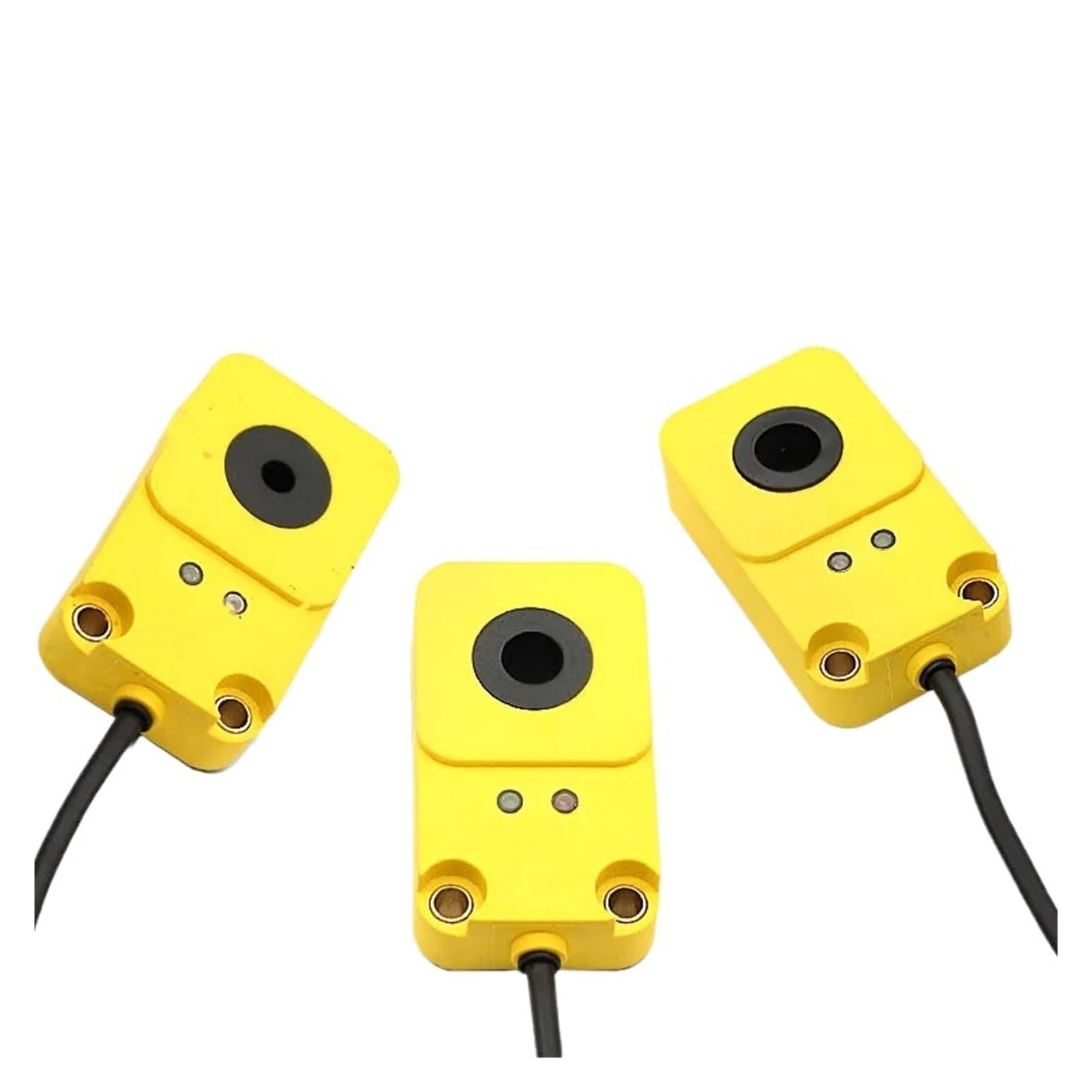 Ring Induktiver Näherungsschalter 1 stück Ring Induktive Näherungsschalter Metall Induktive Drei draht NPN DC AC Objekt Geschwindigkeit Erkennung Sensor(2)