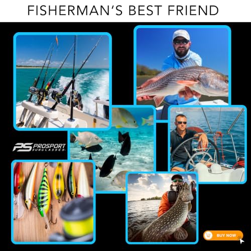 Image of proSPORT Polarized Bifocal Sunglasses Men Women Fishing Anti Glare Metal