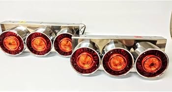 トラック用　3連テール Amazon | 24Vトラック用テールランプ3連 LED 日野 テール テールランプ