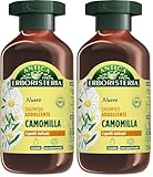 Antica Erboristeria - Shampoo Addolcente alla Camomilla per Capelli Delicati, Formula Vegan senza Siliconi e Coloranti - 250ml (Confezione da 2)