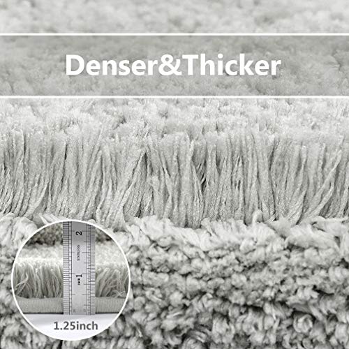 Image of VANZAVANZU Non-Slip Bath Mat Bathroom Rug Thickened Shower Outlet Absorbent Floor Mat Ultra Soft Microfiber Floor Mat