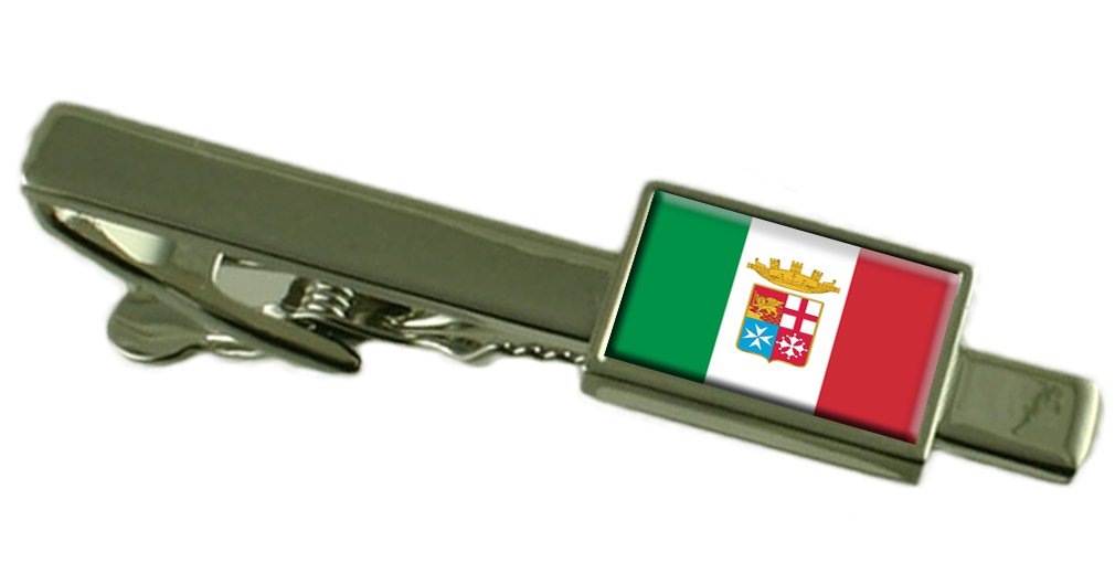 Bandera de Italia clip de corbata Navy Ensign regalo militar marino 3